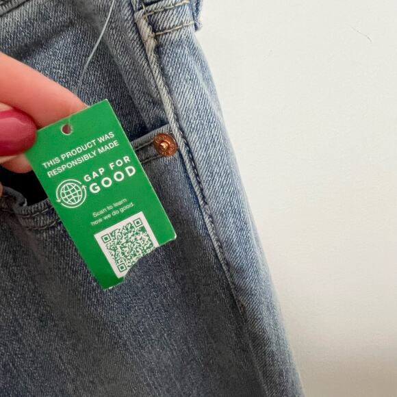 Gap Denim Womens Boot Cut Jeans 8/29 Light Wash Mid Rise Stretch Denim - Picture 8 of 12